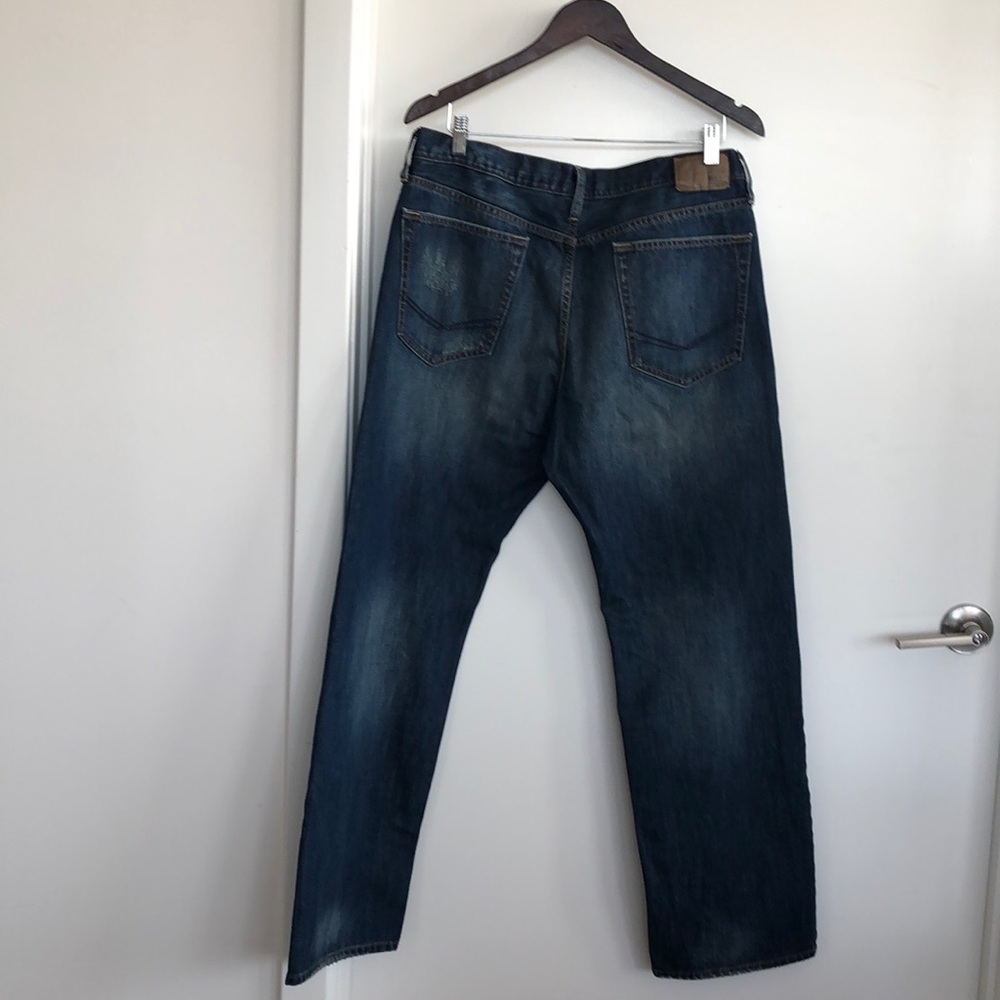 Bull Head Blue Straight slim fit Jean $40 Size 34 - Picture 2 of 6